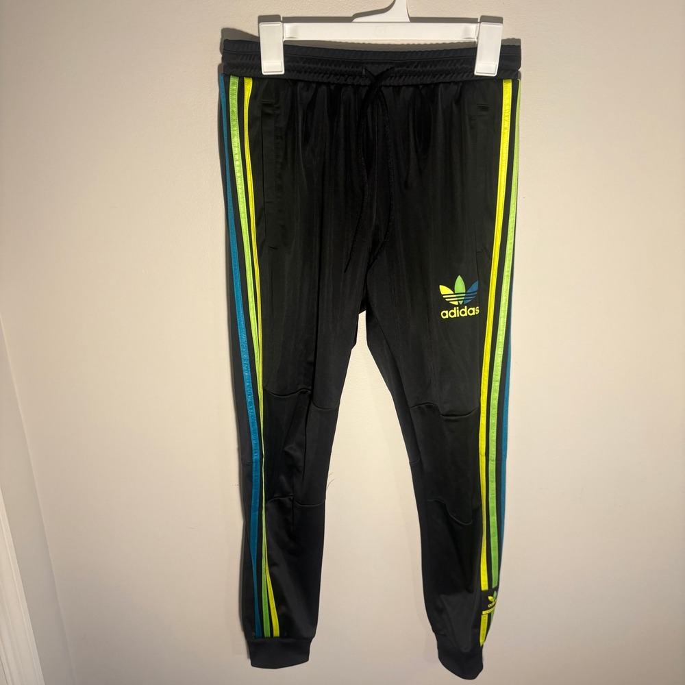 Adidas Originals Chile 20 Track Pants Mens Medium Holographic Stripes